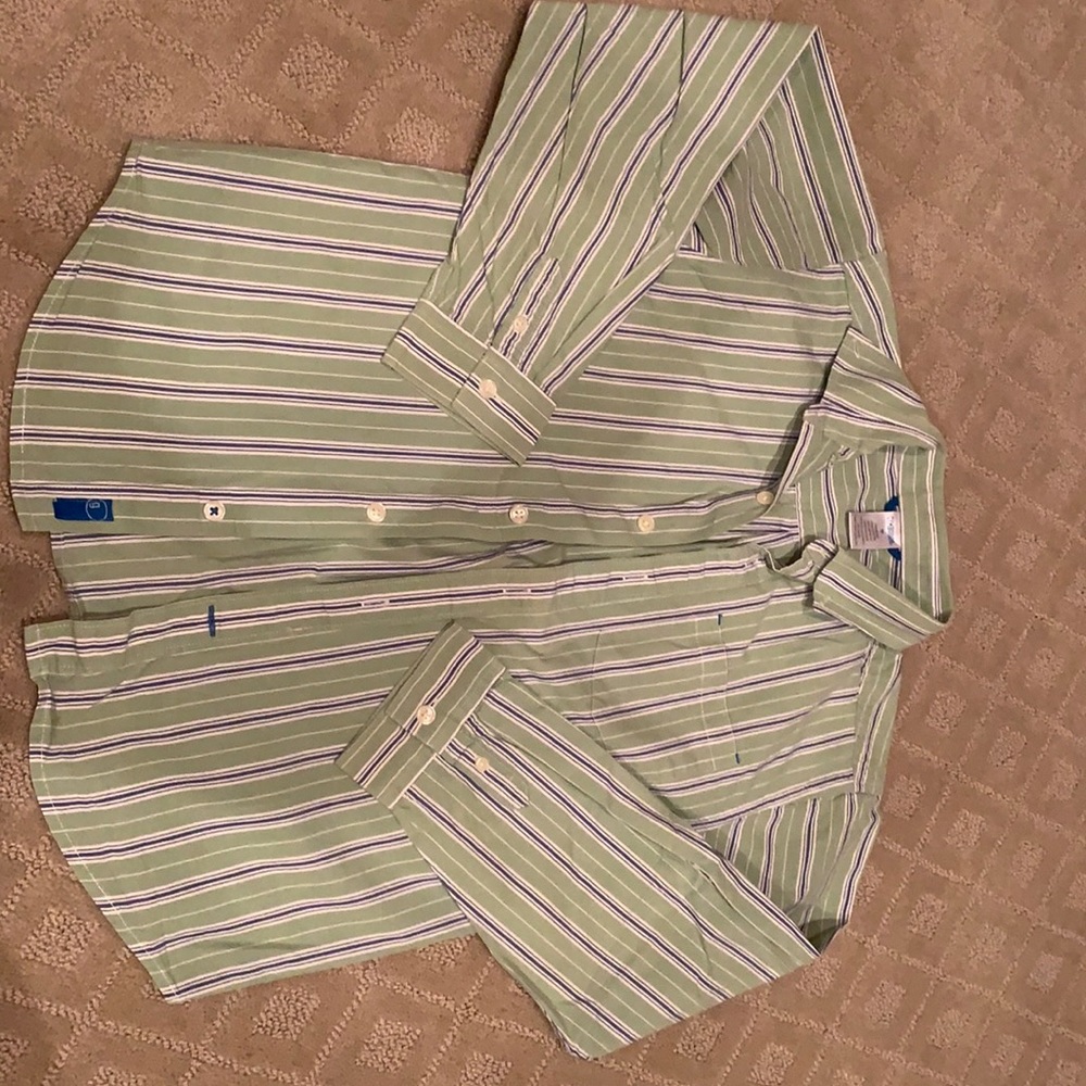 Gymboree button- down shirt, boys 10